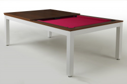 Бильярдный стол Лофт шпон 6 ф пул, со столешницей- фото3